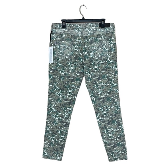 NWT Parker Smith “Ava” Tropical Camo Skinny Jeans with Side Stripe (C1) - Picture 2 of 15